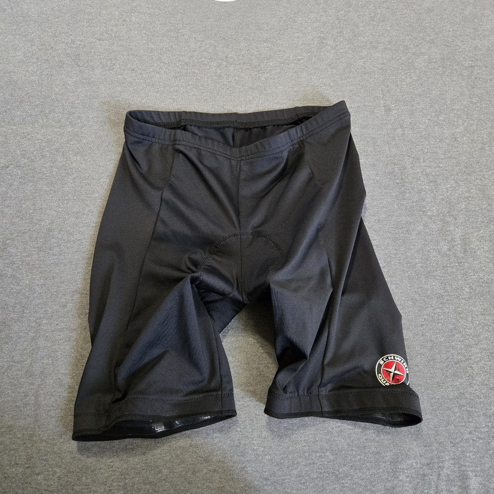 Schwinn Classic Cycling Shorts Black Padded Spandex Bicycle Size L Performance